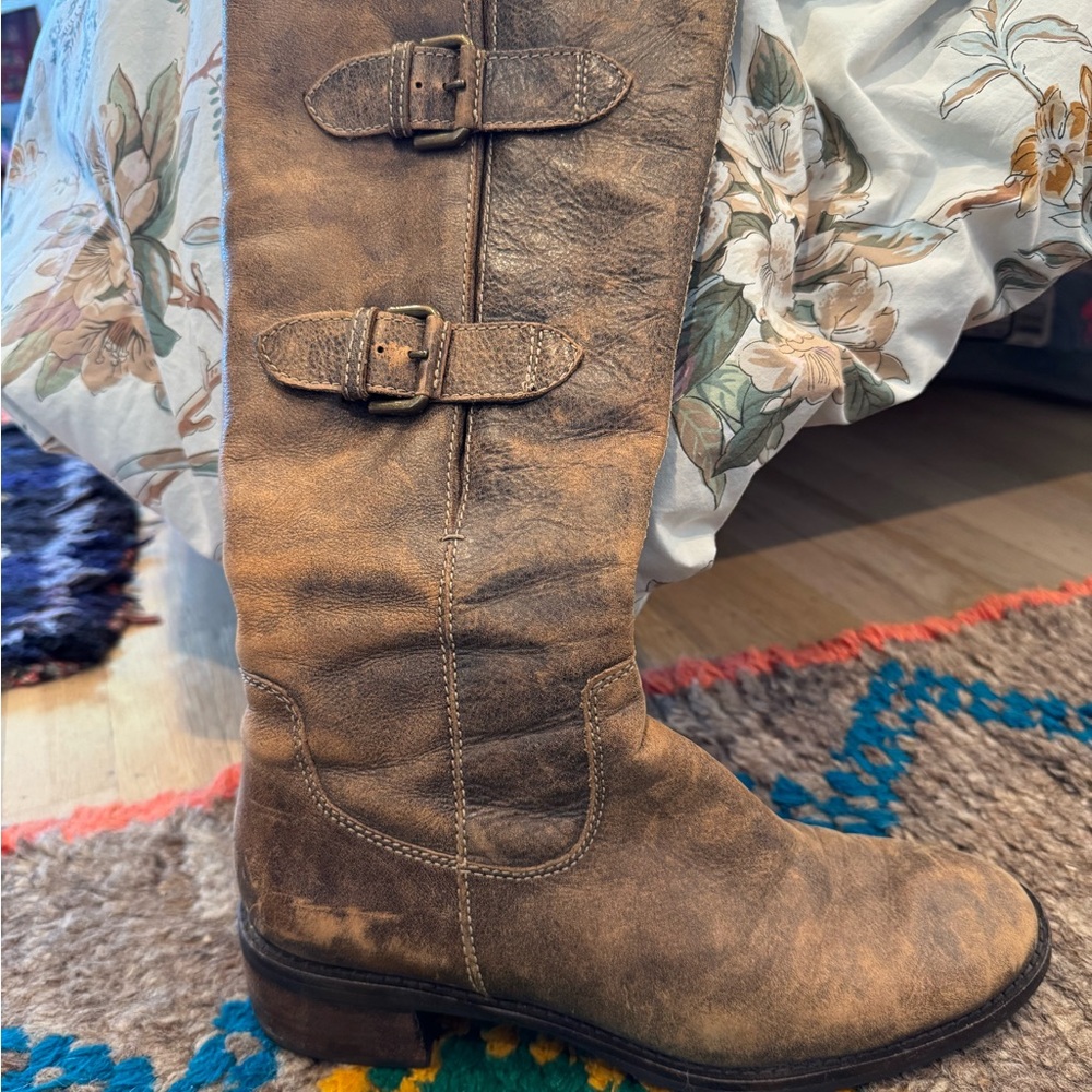 ECCO vegan leather boots - 9.5